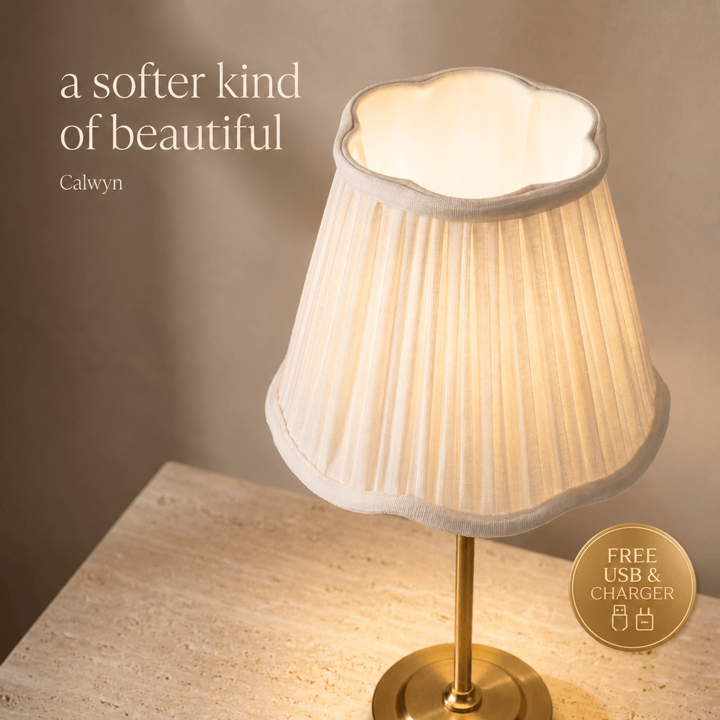 Calwyn Brass Table Lamp