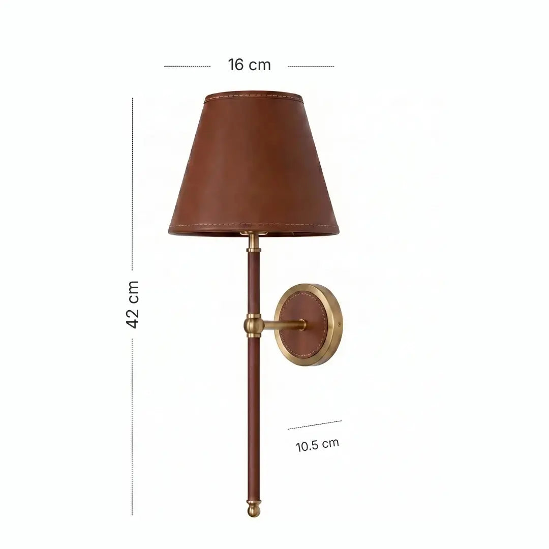 Calwyn Leather Sconce