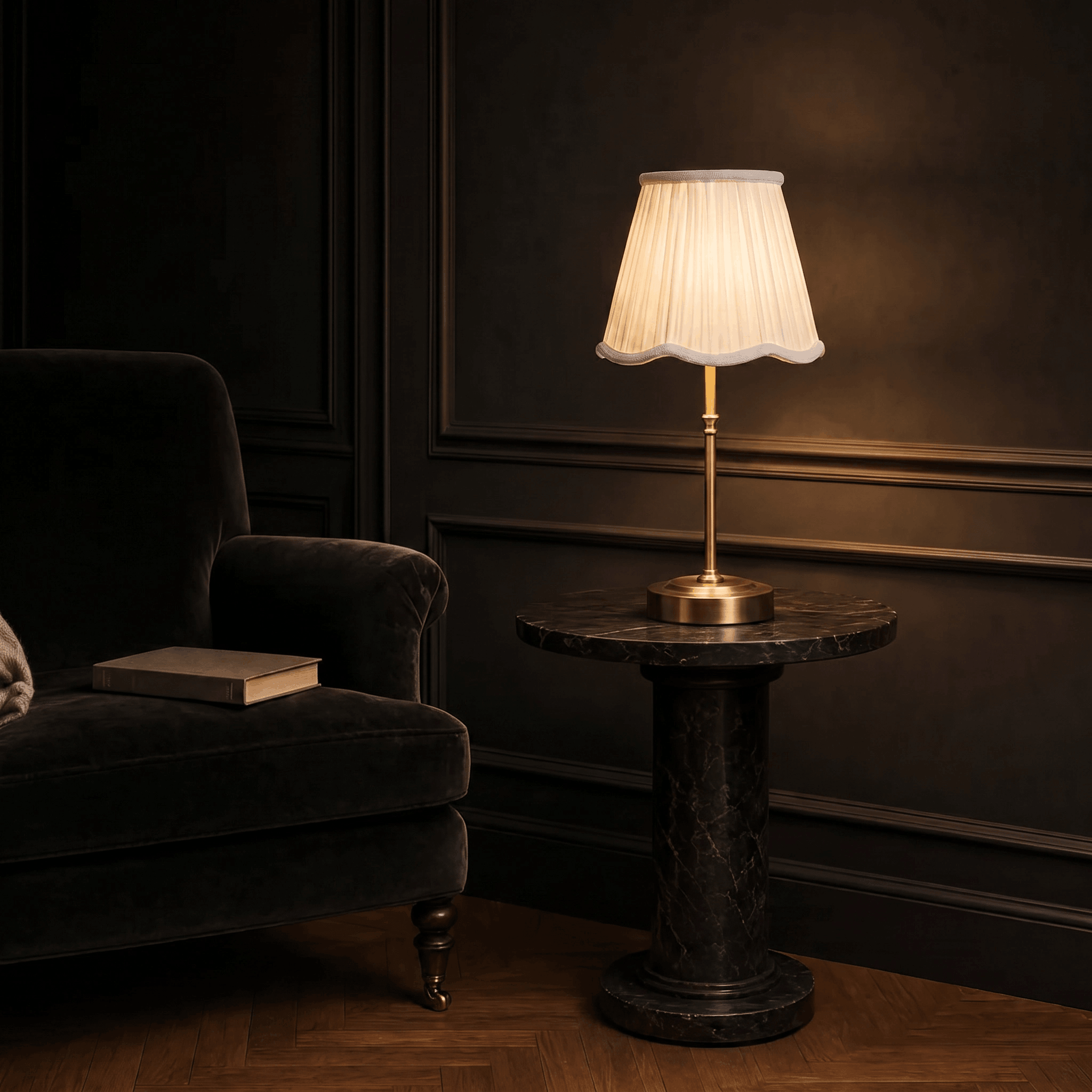 Calwyn Brass Table Lamp