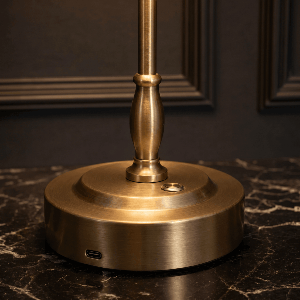 Calwyn Brass Table Lamp