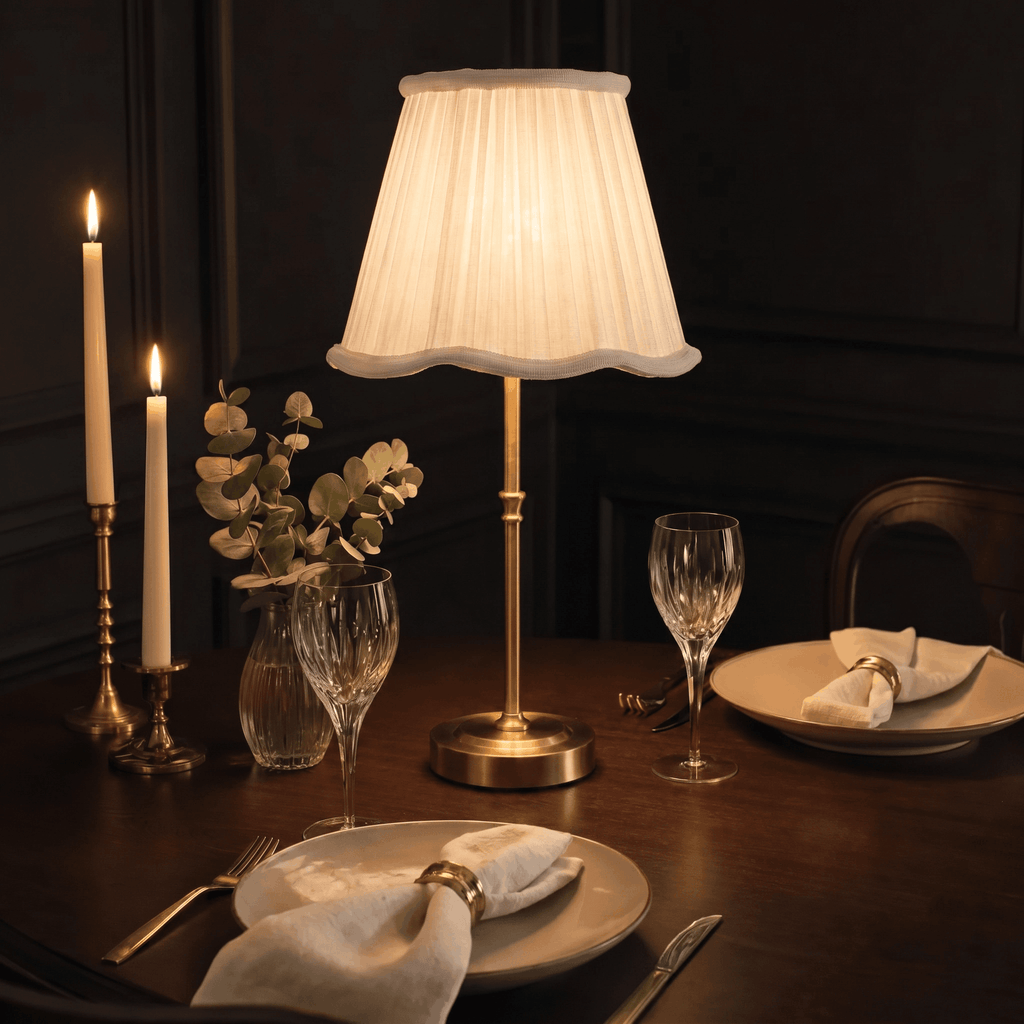 Calwyn Brass Table Lamp