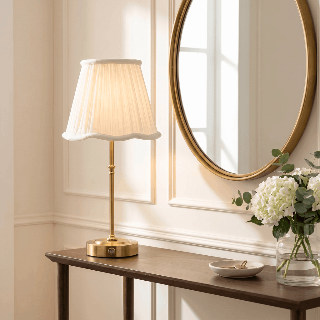 Calwyn Brass Table Lamp
